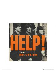 The Beatles Help - plakat premium