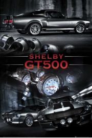 Ford Mustang Shelby GT500 - plakat