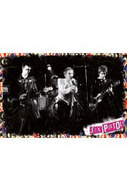 Sex Pistols On Stage - plakat 91,5x61 cm