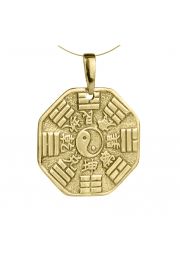 Sotis Amulet Bagua Ag925 + Au 24kar, 6,5g
