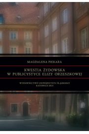 eBook Kwestia ydowska w publicystyce Elizy Orzeszkowej pdf