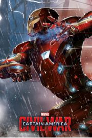 Kapitan Ameryka Wojna Bohaterw - Iron Man - plakat