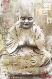 Budda - Mnich Buddyjski - plakat 61x91,5 cm