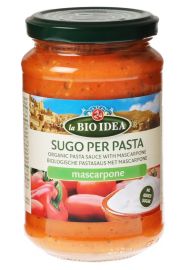 La Bio Idea Sos pomidorowy z mascarpone bez dodatku cukrw 340 g Bio