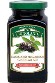 Runoland Mus z czarnego bzu 300 g bio