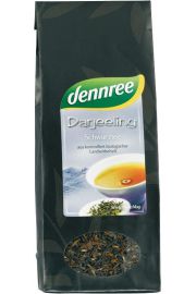 Dennree Herbata czarna darjeeling liciasta 100 g Bio