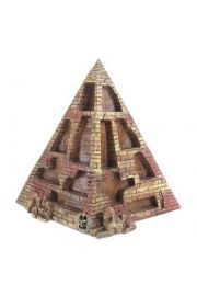 Egipska piramida z miejscami na figurki ludzi
