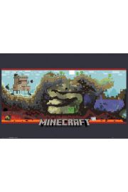 Minecraft Podziemia - plakat 91,5x61 cm