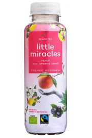 Little Miracles Napj energetyzujcy o smaku czarnej herbaty 330 ml Bio