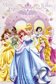 Disney Princess Ksiniczki - Bal - plakat