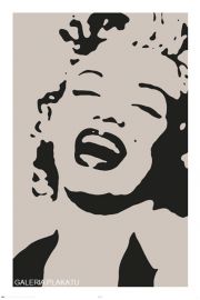 Marilyn Monroe Stencil - plakat 61x91,5 cm