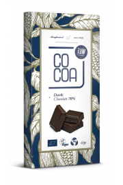 Cocoa Czekolada surowa klasyczna gorzka 70 % 50 g Bio