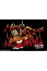 The Simpsons - Homer Rocks - plakat