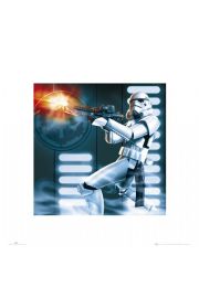 Gwiezdne Wojny Star Wars Szturmowiec - plakat premium 40x40 cm