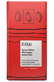 Vivani Czekolada gorzka z marcepanem amaretto 100 g Bio