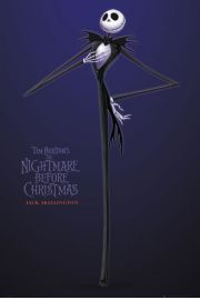 The Nightmare Before Christmas skellington - plakat