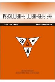 ePrasa Psychologia-Etologia-Genetyka nr 29/2014