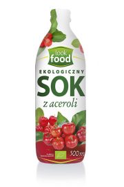 Look Food Sok 100% z aceroli 500 ml Bio