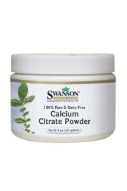 Swanson, Usa Swanson cytrynian wapnia calcium citrate 100% czystoci proszek 227 g