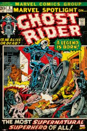 Ghost Rider retro - plakat