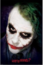 Joker Batman Mroczny Rycerz - plakat
