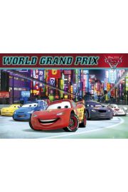 Auta 2 Cars 2 World Grand Prix - plakat 91,5x61 cm