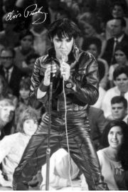 Elvis Presley 1968 special comeback - plakat
