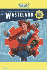 Fallout 4 Wasteland - plakat 61x91,5 cm