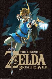The Legend of Zelda Breath of the Wild (Game Cover) - plakat 61x91,5 cm
