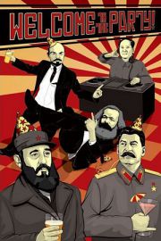 Gwiazdy Komunizmu - Impreza CCCP - plakat 61x91,5 cm