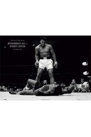 Muhammad Ali kontra Liston Boks - plakat 140x100 cm