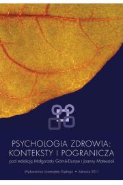eBook Psychologia zdrowia: konteksty i pogranicza pdf