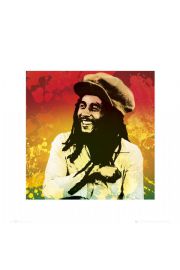 Bob Marley - plakat premium 40x40 cm