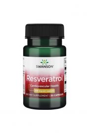 Swanson Resweratrol 100 mg - suplement diety 30 kaps.