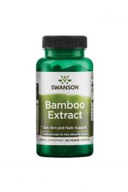 Swanson Bamboo ekstrakt (Ekstrakt z bambusa) 300 mg - suplement diety 60 kaps.