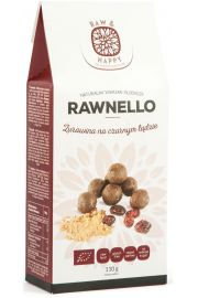 Raw & Happy  rawnello urawina na czarnym ldzie bezglutenowe 110 g Bio