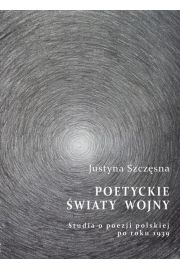 eBook Poetyckie wiaty wojny. Studia o poezji polskiej po roku 1939 pdf