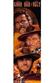Western Dobry Zy i Brzydki - Clint Eastwood - plakat