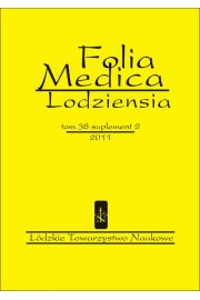 ePrasa Folia Medica Lodziensia t. 38 suplement 2/2011