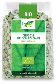 Bio Planet Groch zielony powki 400 g Bio