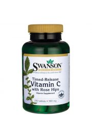 Swanson Witamina C 500 z RH o przeduonym dziaaniu Suplement diety 250 tab.