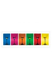 Drinki - Martini Pop Art - plakat 91,5x30,5 cm