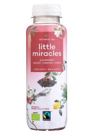 Little Miracles Napj orzewiajcy o smaku herbaty rooibos, czarnego bzu, imbiru, e-szenia 330 ml Bio