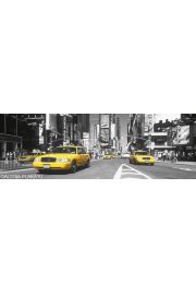 Nowy Jork Times Square Taxi - plakat