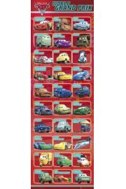 Auta 2 - Cars 2 Kompilacja - plakat 53x158 cm