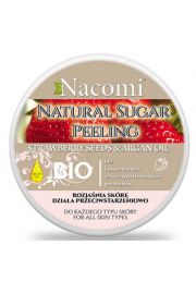 Nacomi Peeling z olejem arganowym truskawka