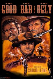 Dobry Zy i Brzydki - Clint Eastwood - Western - plakat