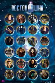 Doctor Who Bohaterowie - plakat