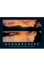Opportunity - Zachd Soca - plakat motywacyjny 91,5x61 cm