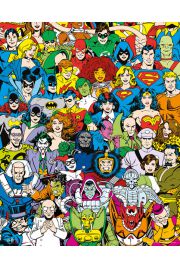 DC Comics Bohaterowie - plakat